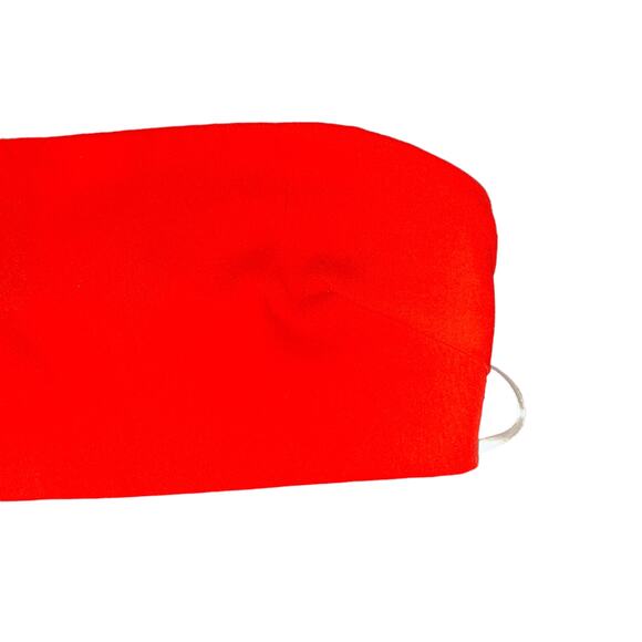 Revolve By The Way Red Strapless Zip-Back Crop Top Women's Size Small - Picture 3 of 6